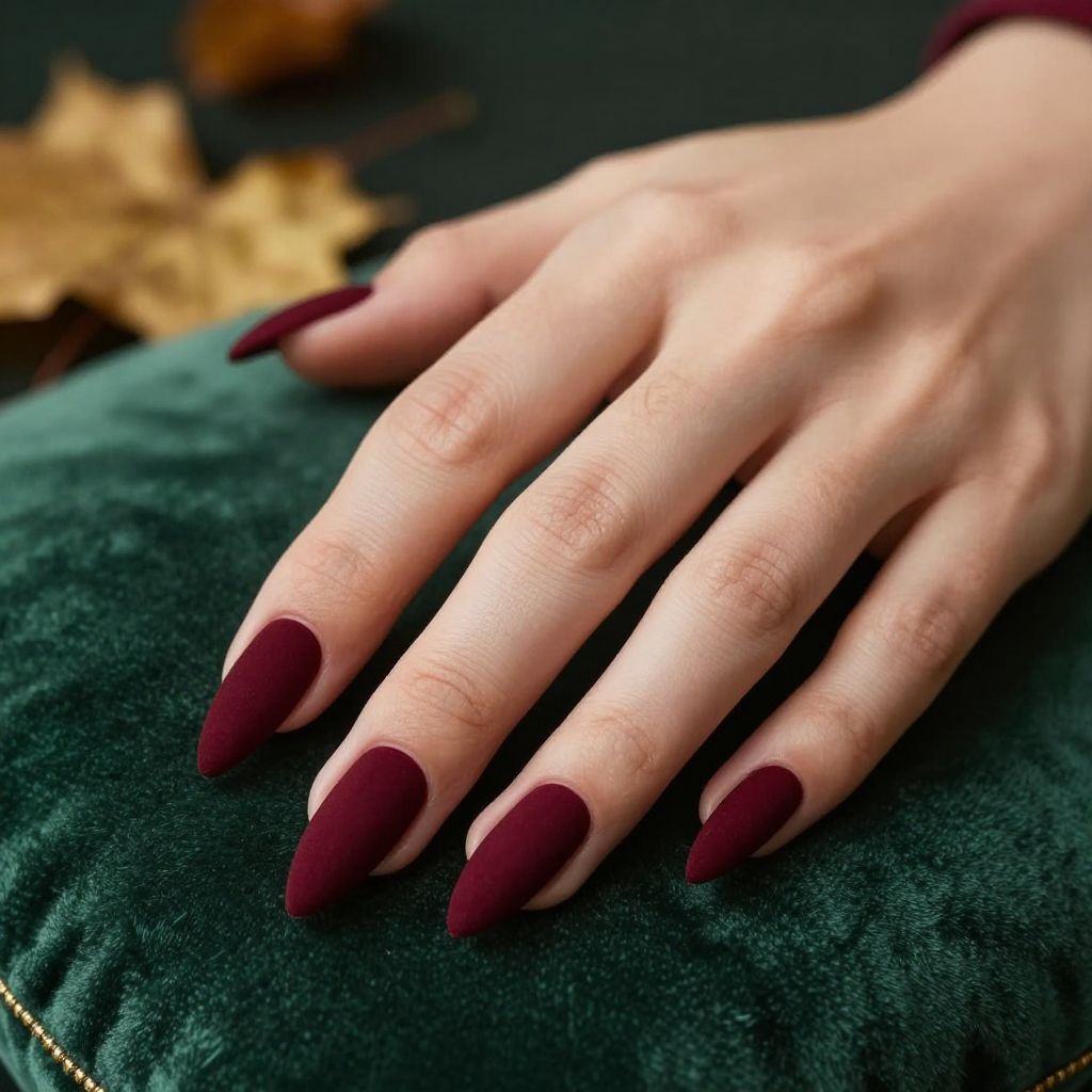 Fall Nail Designs Simple nail idea 5