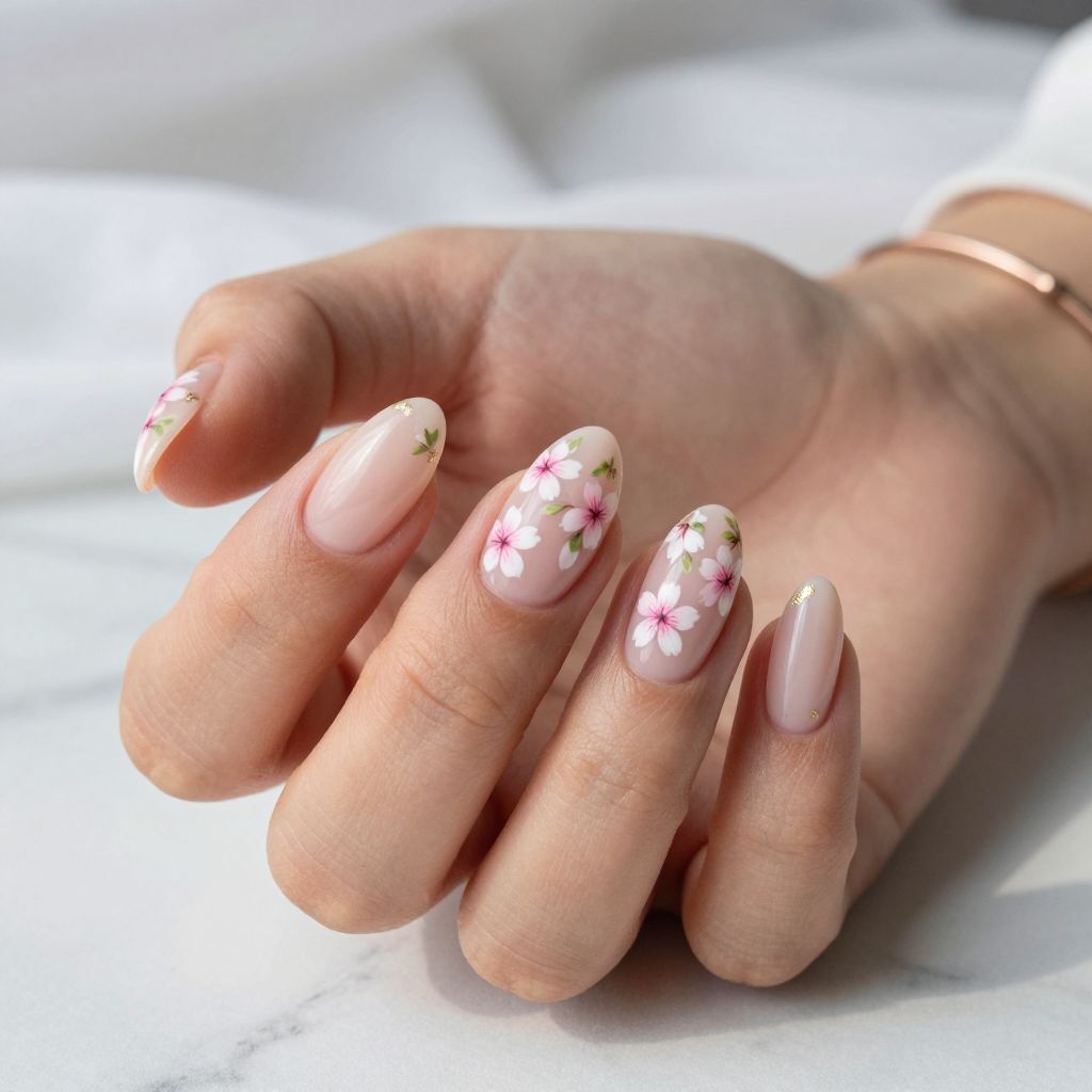 Floral nail designs 1