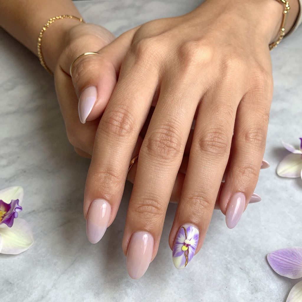 Floral nail designs 10