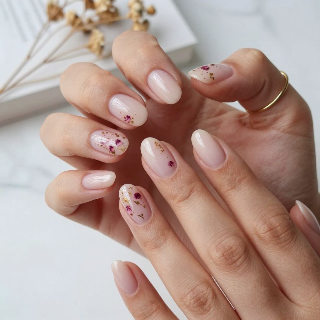 Floral nail designs 5