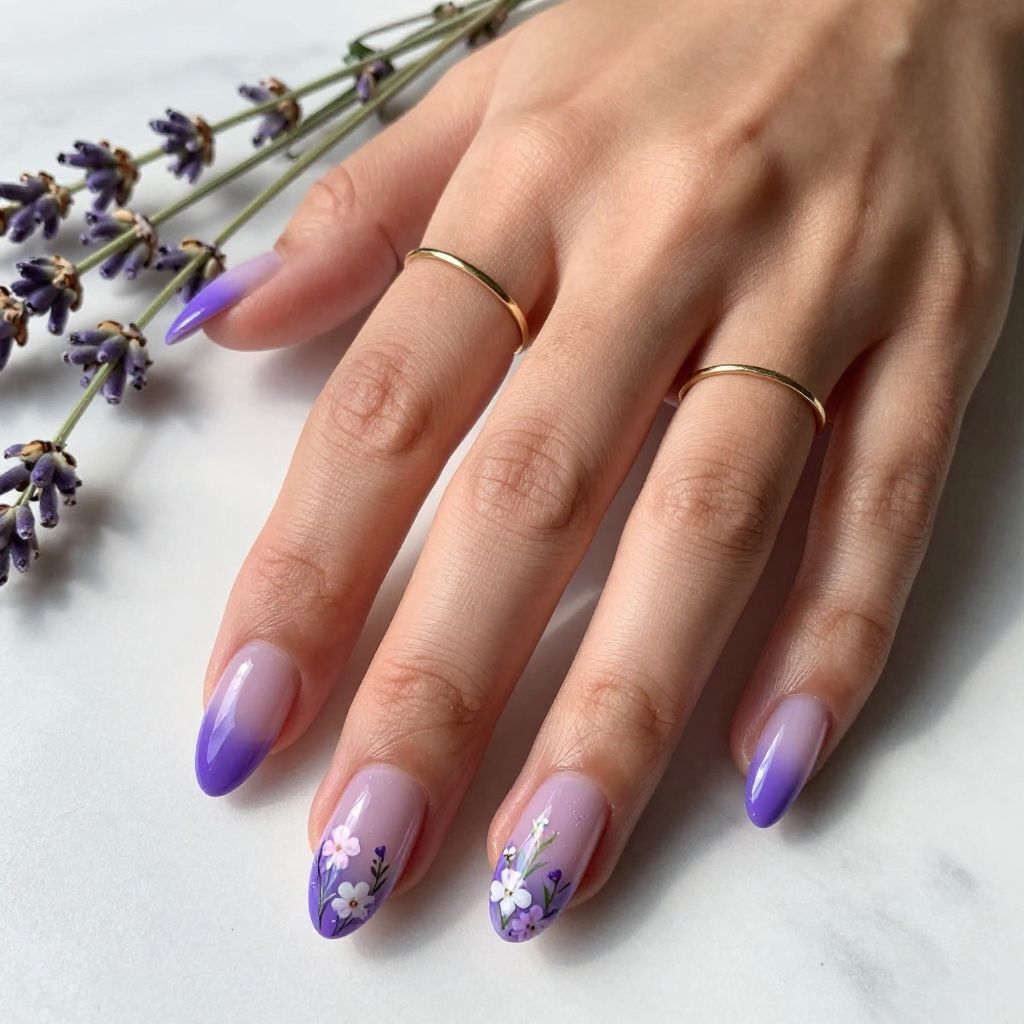 Floral nail designs 6