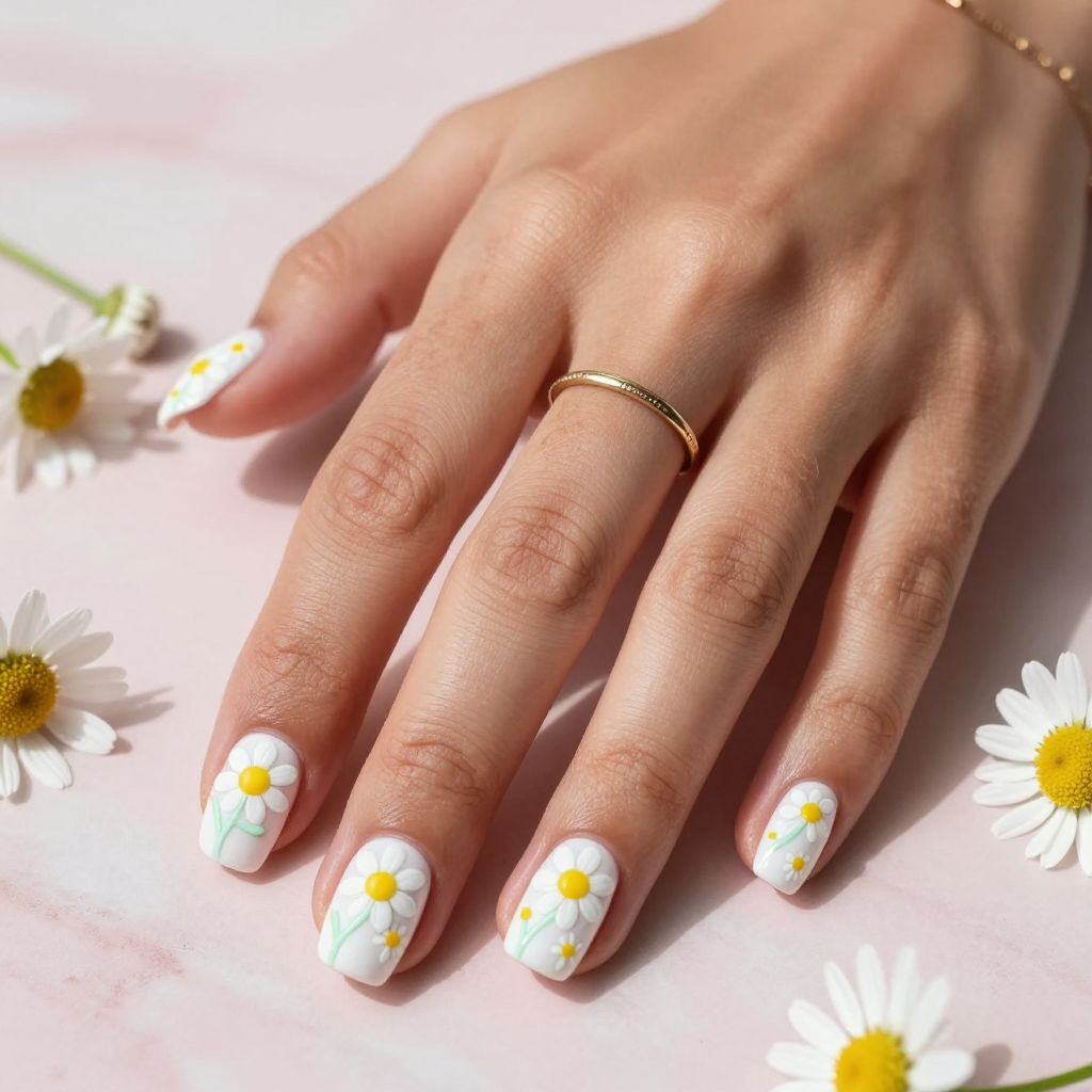 Delicate Daisy Chain Design