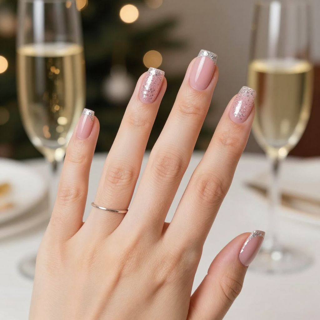French manicure nail idea 3