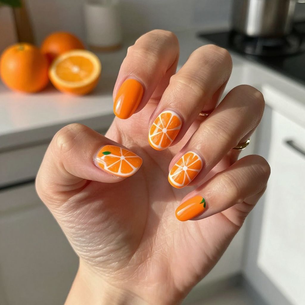 Fruit nail idea 3