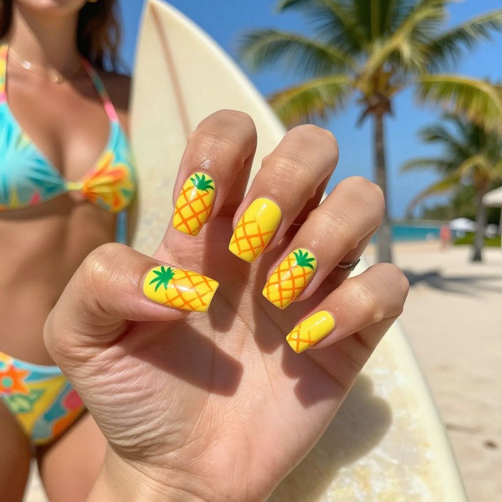 Fruit nail idea 6
