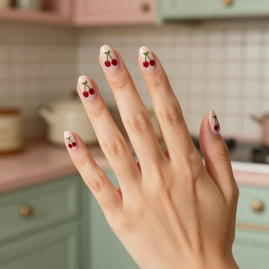 Fruit nail idea 7
