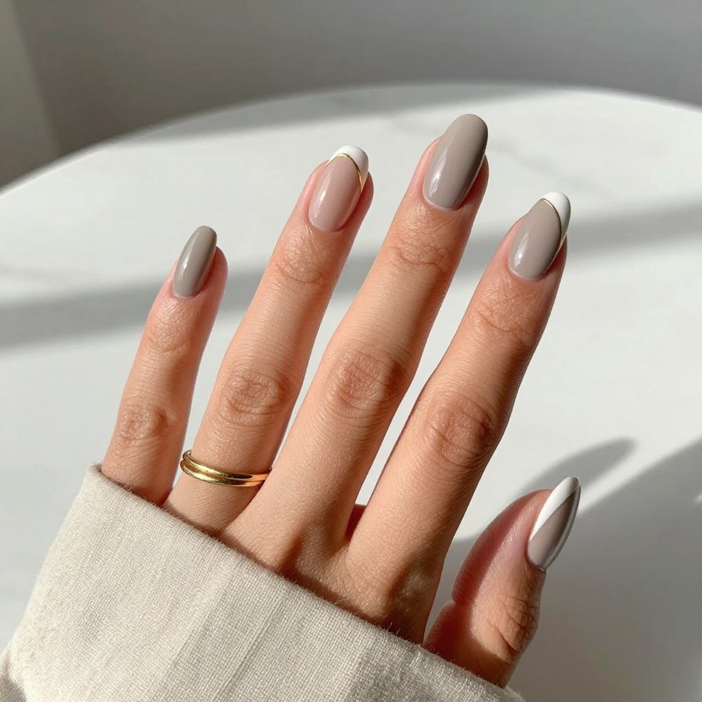 Grey Nail Designs 12