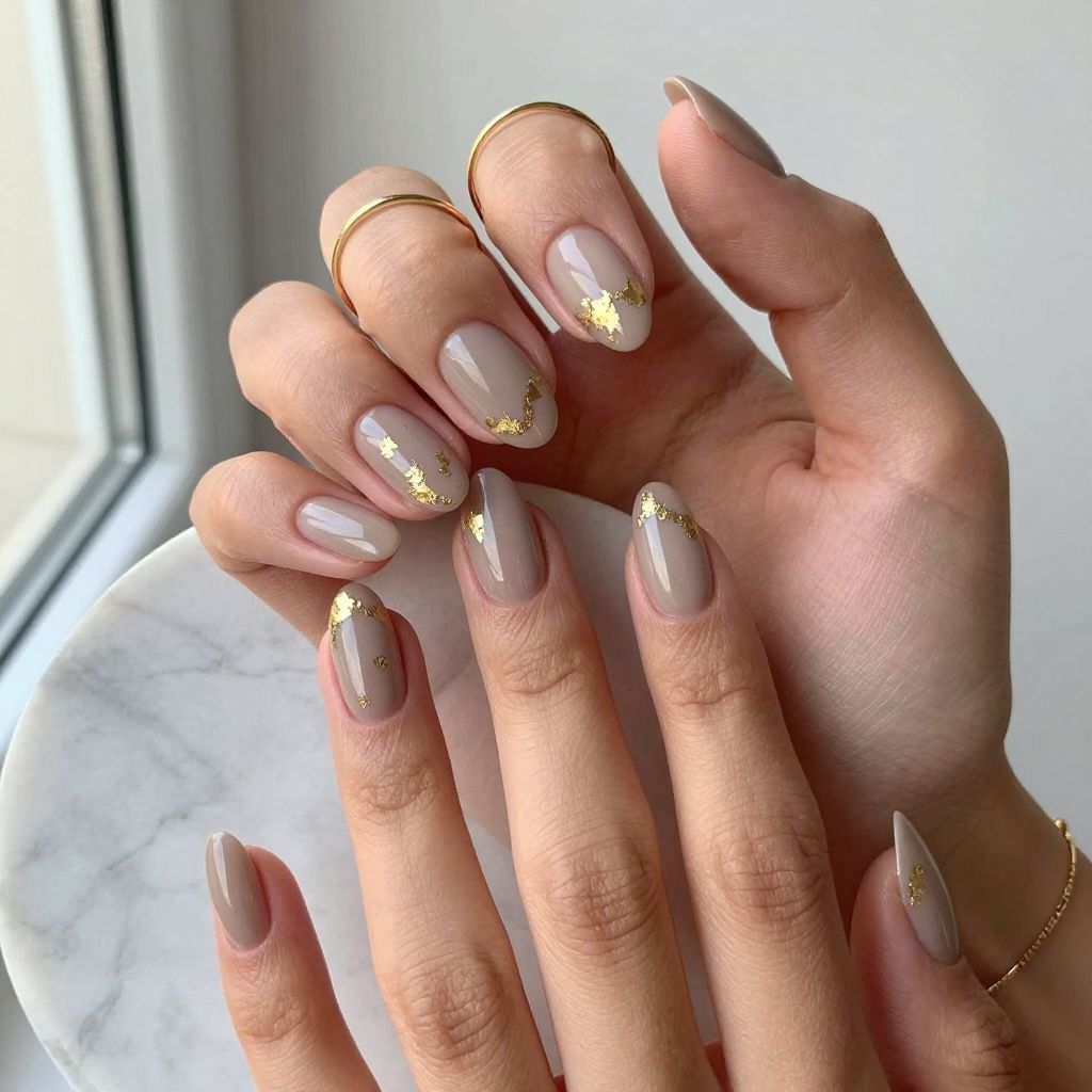 Grey Nail Designs 15