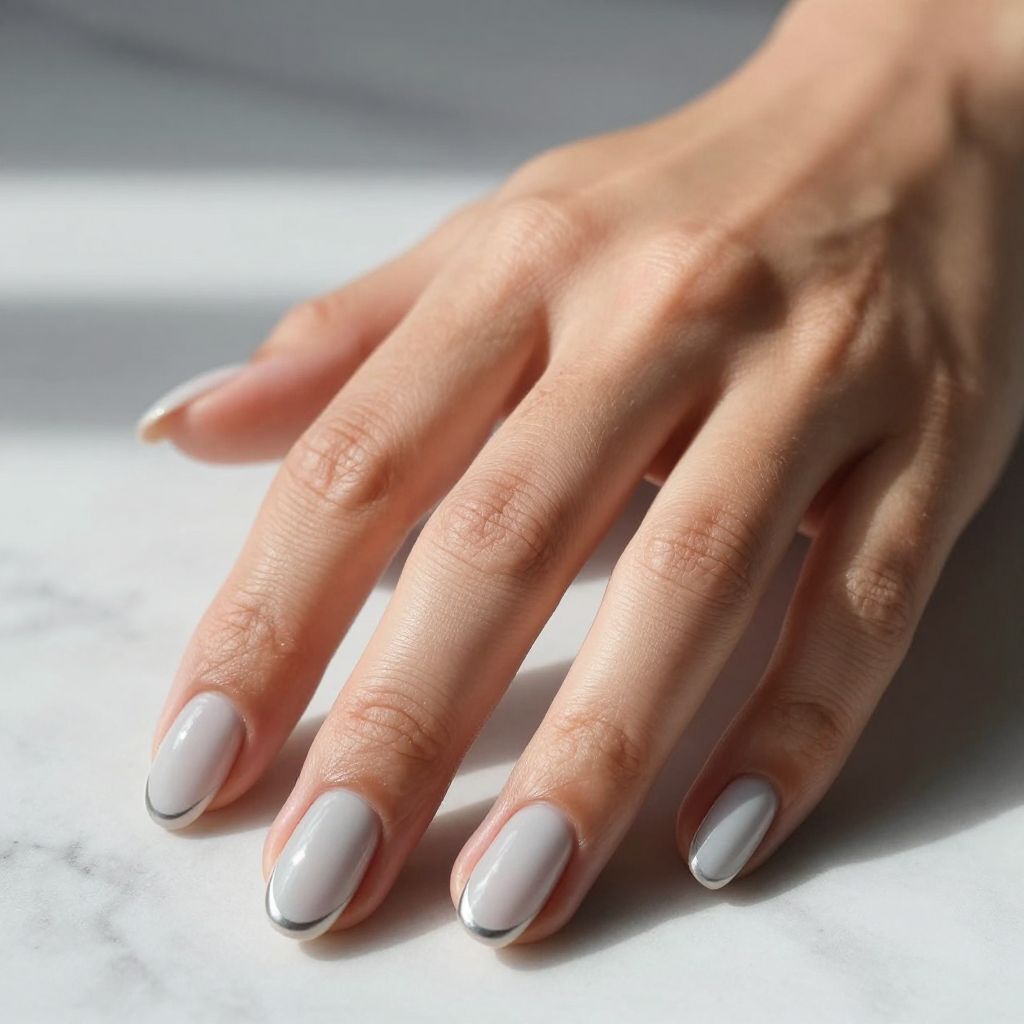 Grey Nail Designs 7