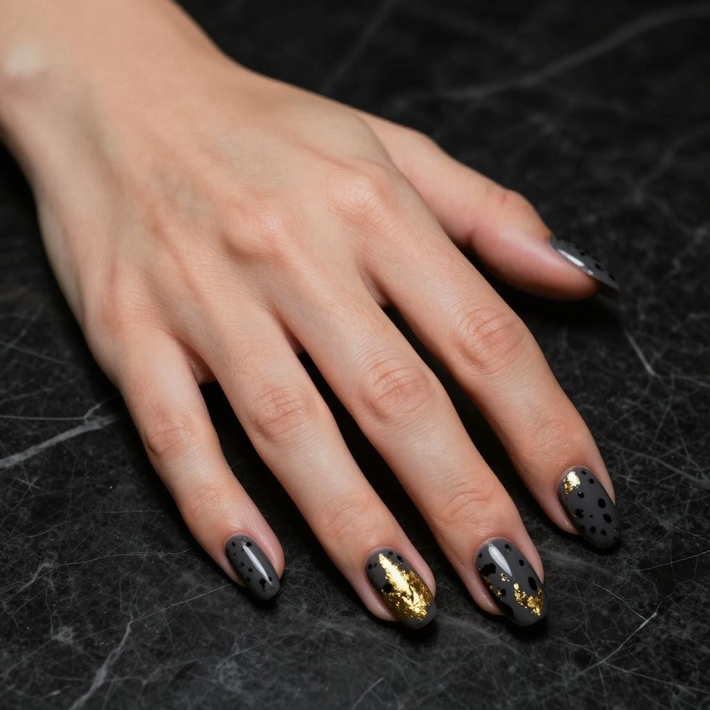 Leopard Print Nail Idea 2