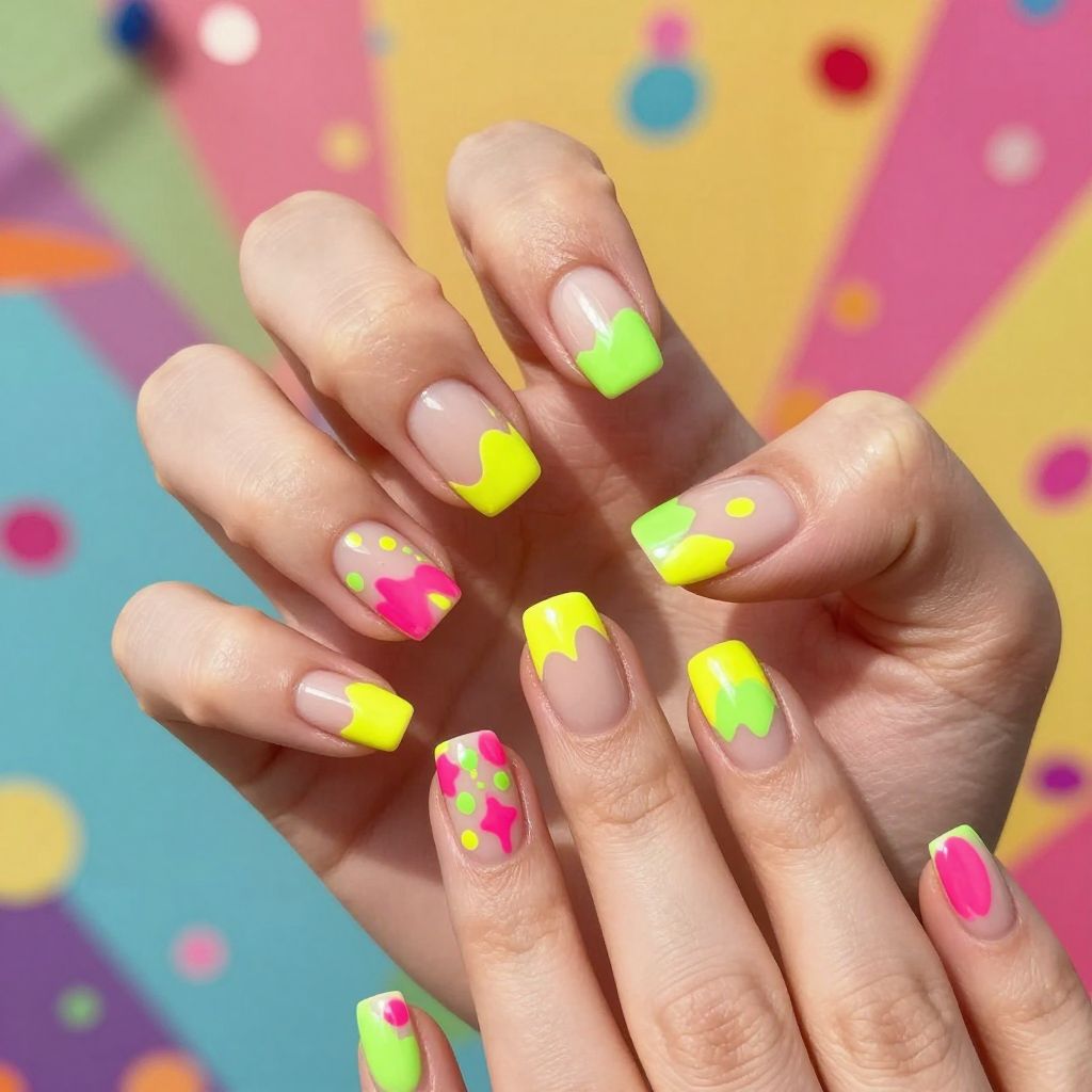 Leopard Print Nail Idea 4
