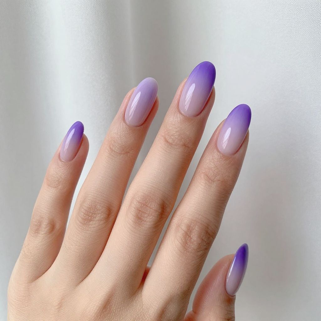 Light Purple Nail Designs nail idea 1