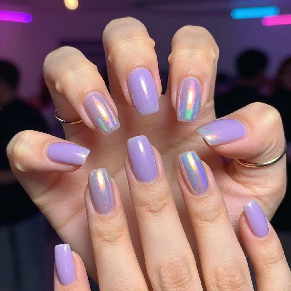 Light Purple Nail Designs nail idea 10