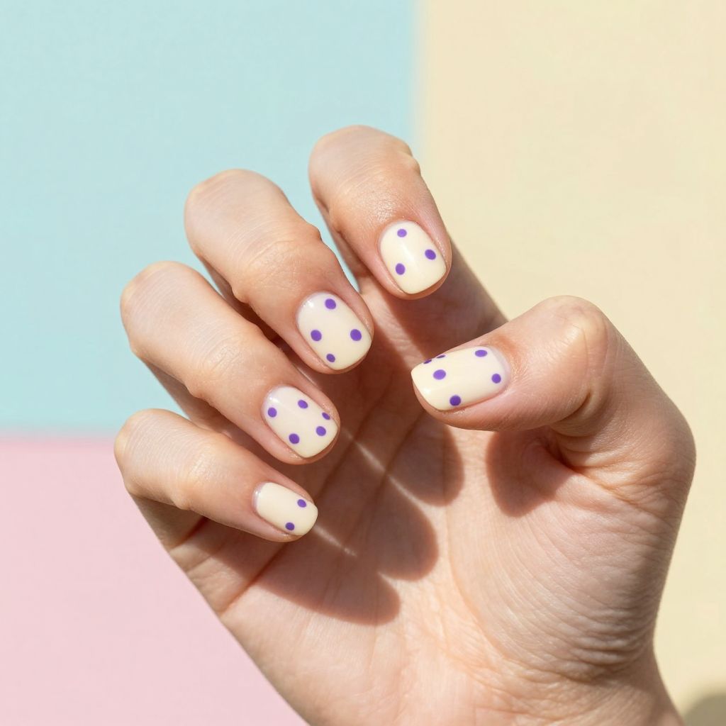 Light Purple Nail Designs nail idea 3