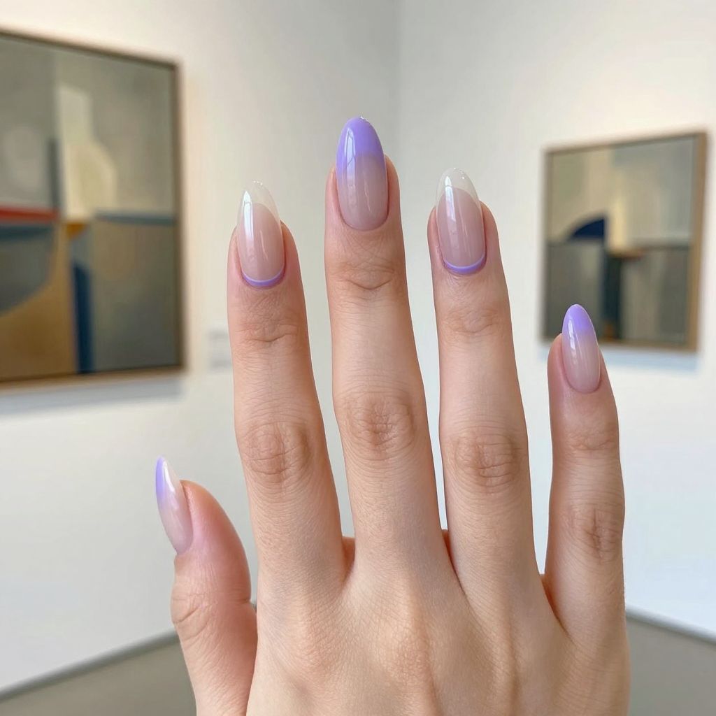 Light Purple Nail Designs nail idea 8