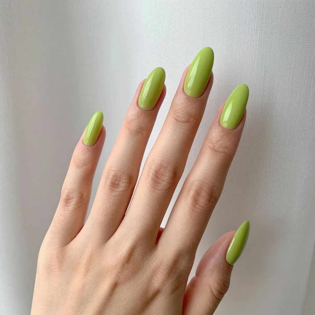Lime Green Nail Designs nail idea 14