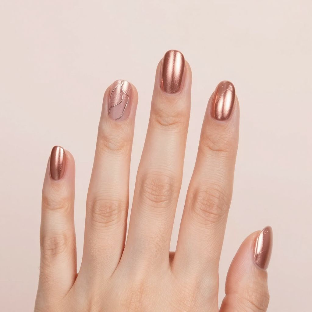 Magnetic Nail Polish Designs nail idea 2