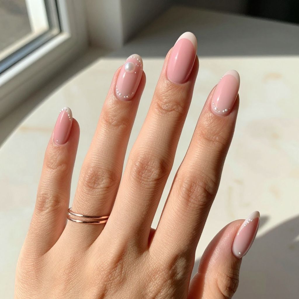 Blush Pink Matte Ombre