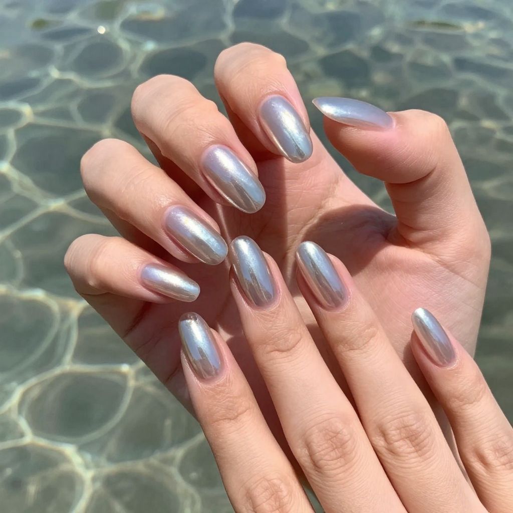 Mermaid Nail Designs nail idea 10