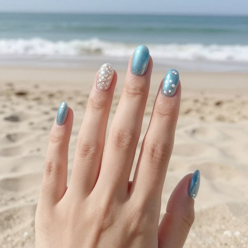 Mermaid Nail Designs nail idea 6