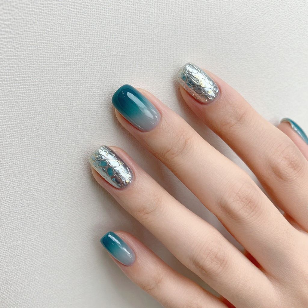 Mermaid Nail Designs nail idea 9
