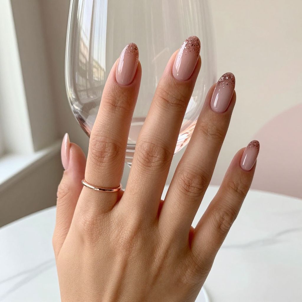 Ombré Glitter Gradient