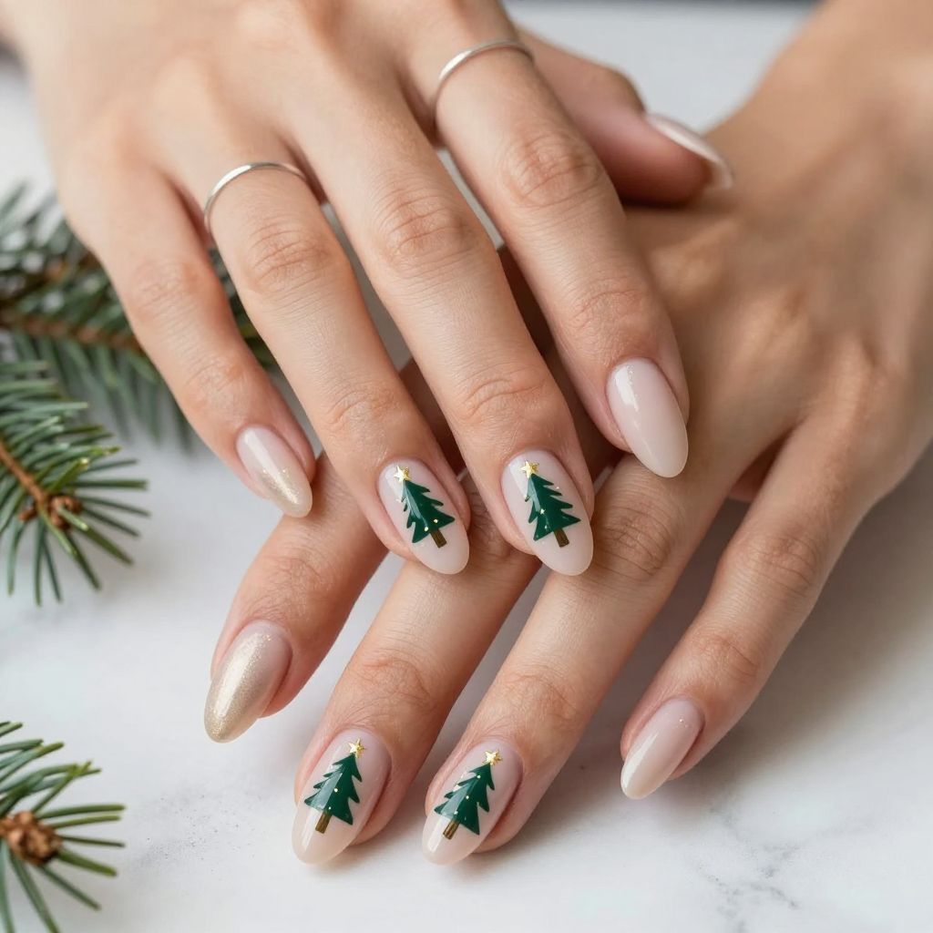 Christmas Tree Silhouette Design