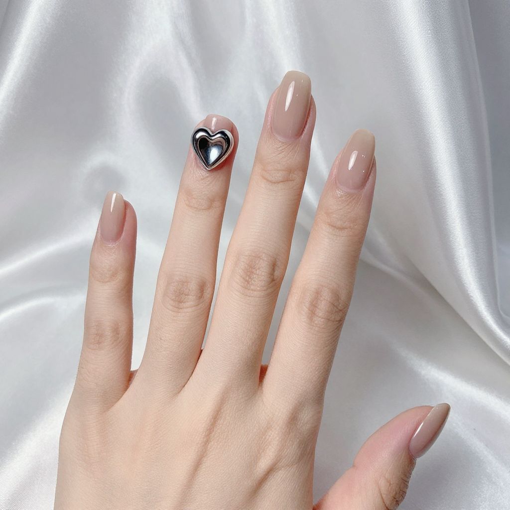 Valentine's Day nail idea 13