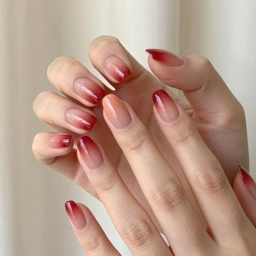 Valentine's Day nail idea 8