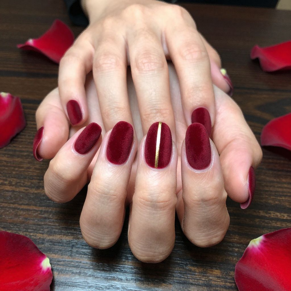 Valentine's Day nail idea 9