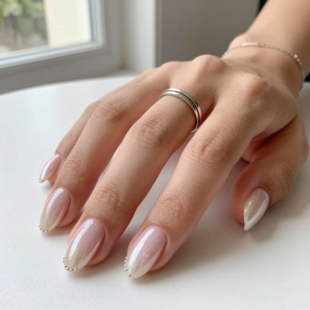 Pearl French Tips