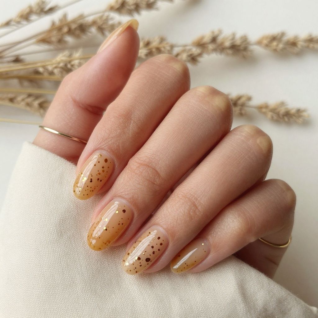 Warm Honey with Micro Stippling