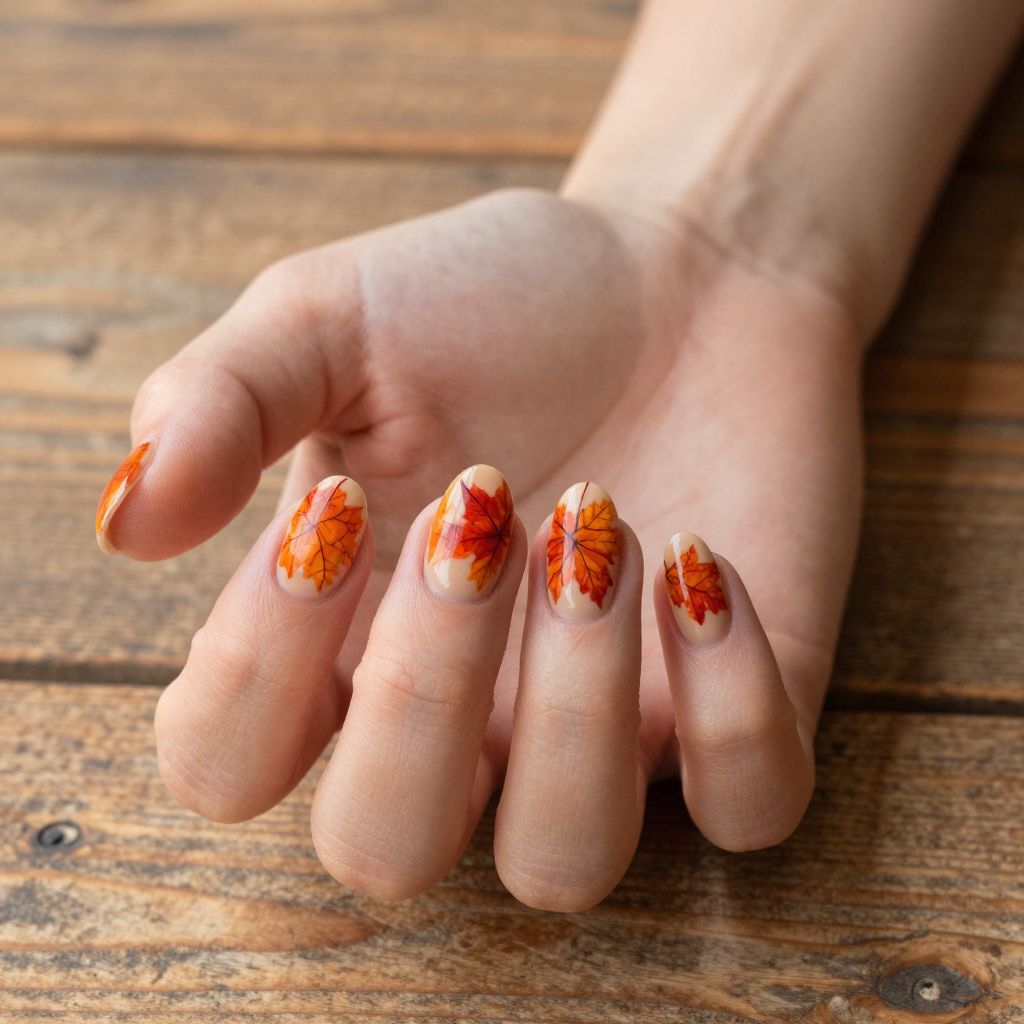 November nail idea 12