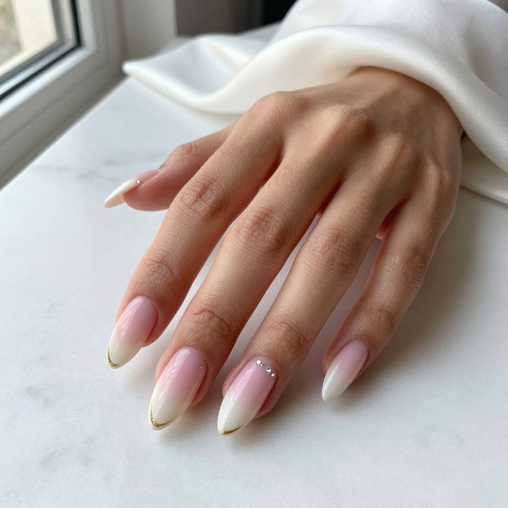 Milky Quartz Ombre