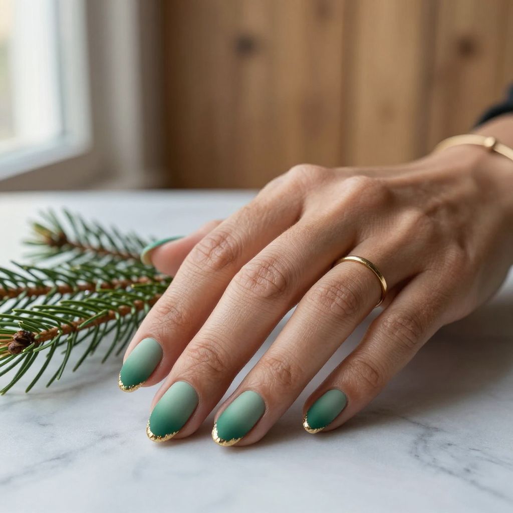 Forest Green Ombre