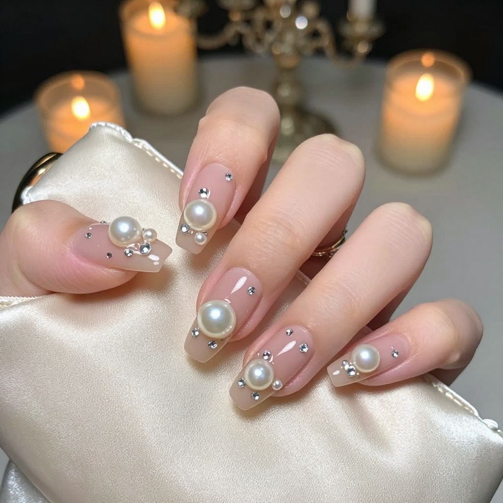 Preppy nail idea 10