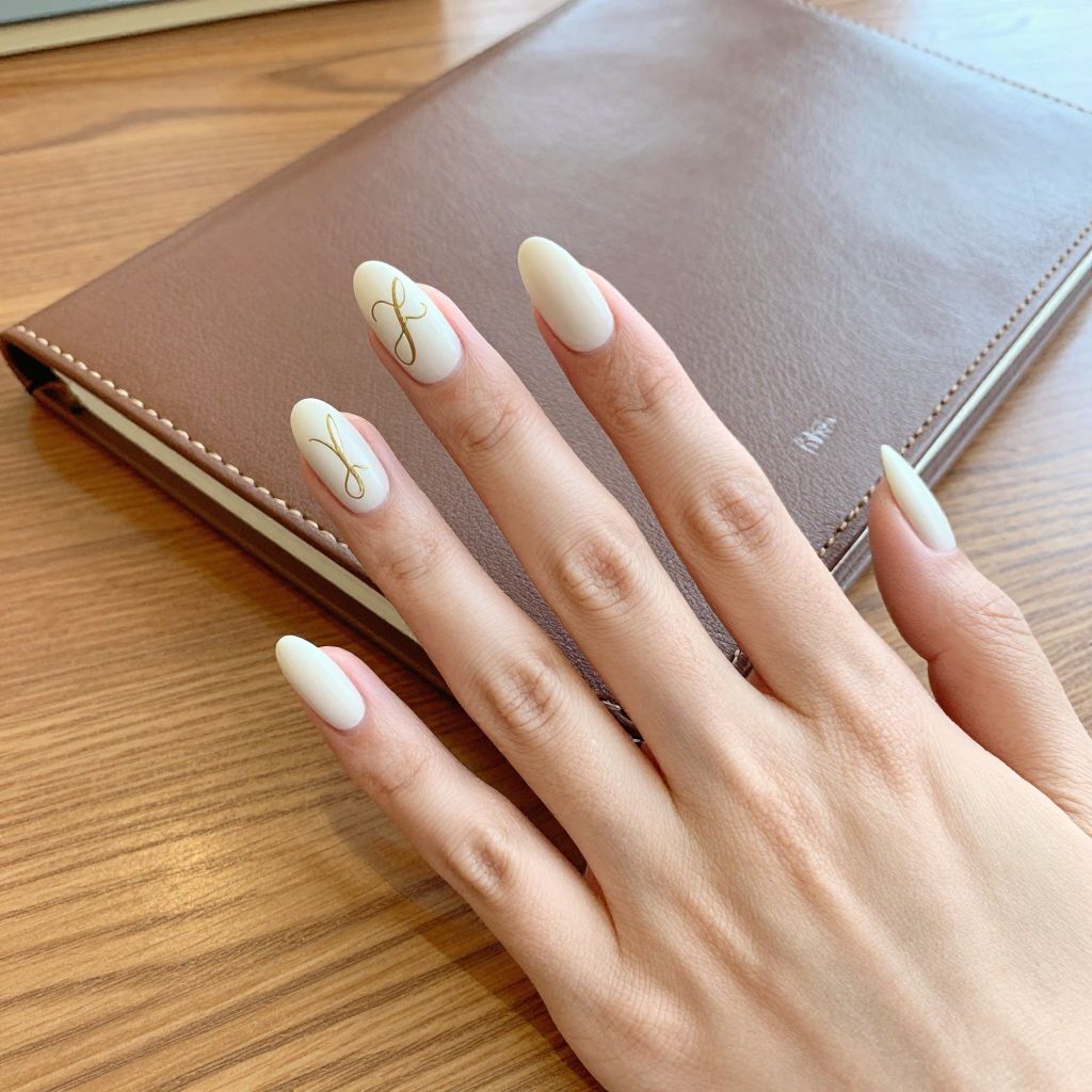 Preppy nail idea 5