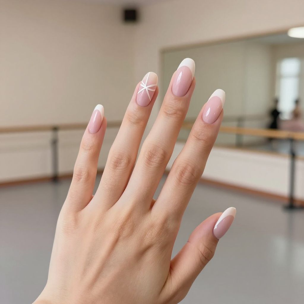 Preppy nail idea 9