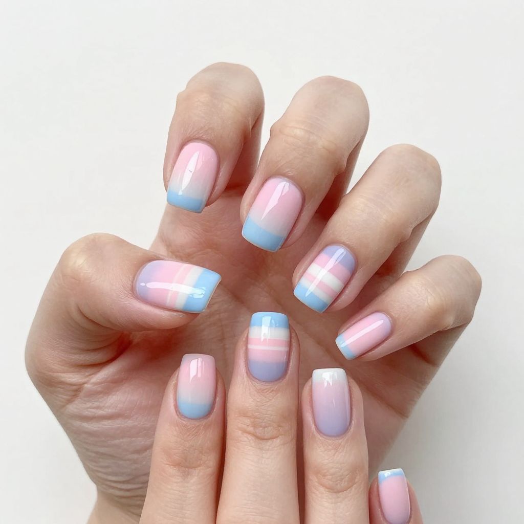Pride nail idea 10