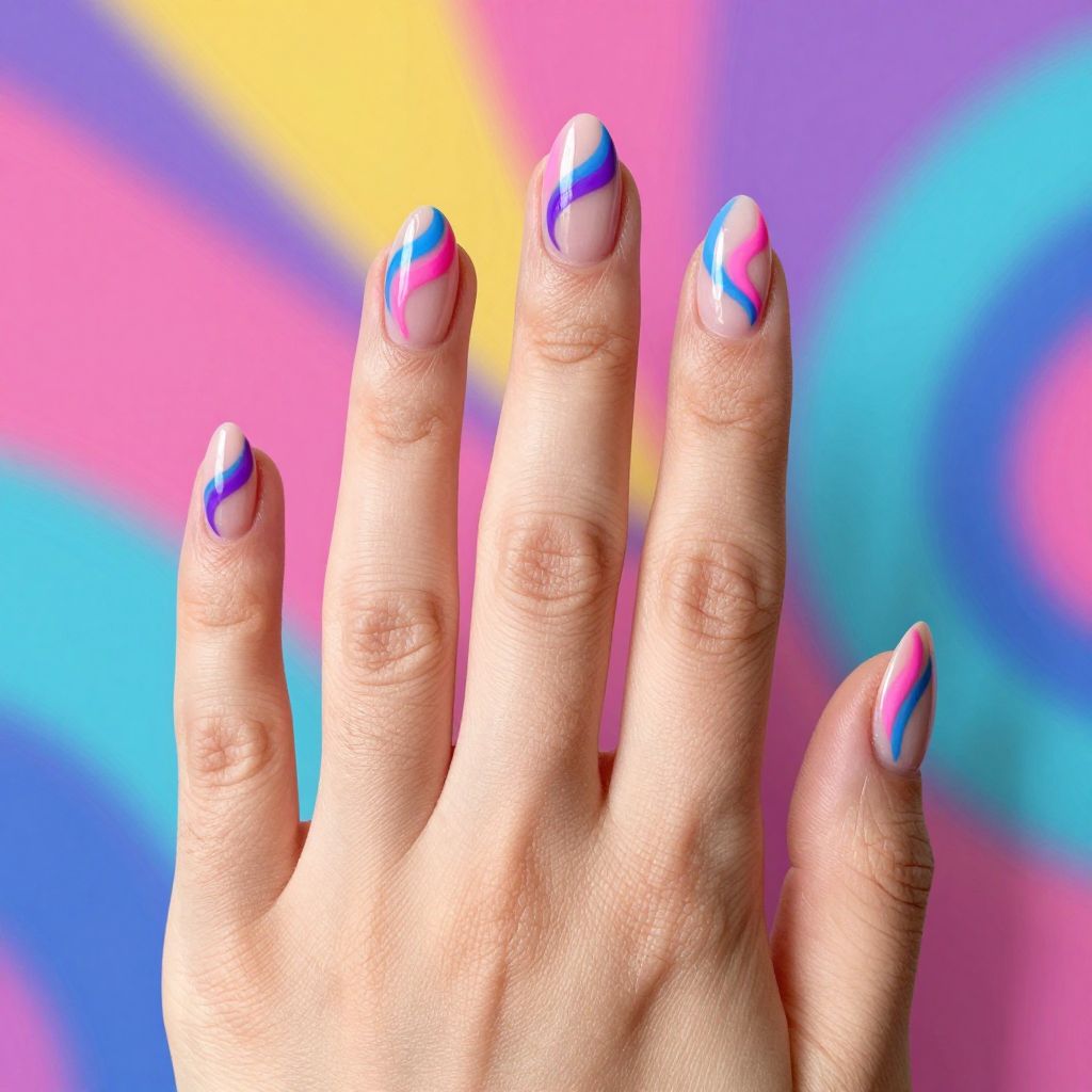 Pride nail idea 11
