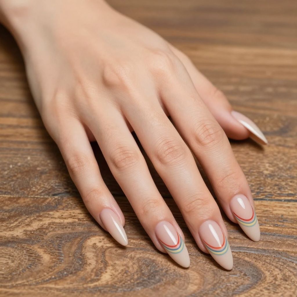 Pride nail idea 12