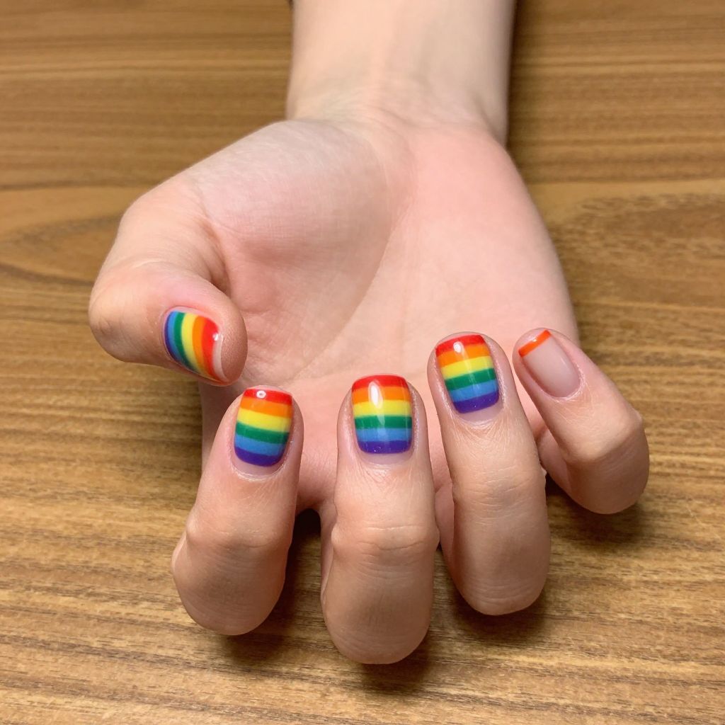 Pride nail idea 2
