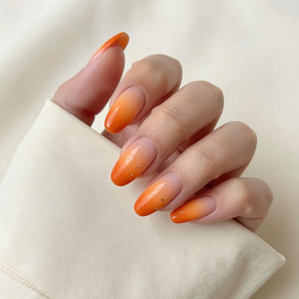 Pumpkin Nail Designs nail idea 3