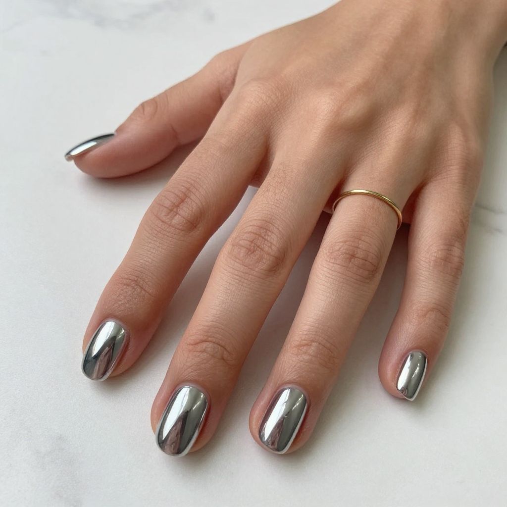 Metallic Chrome Finish
