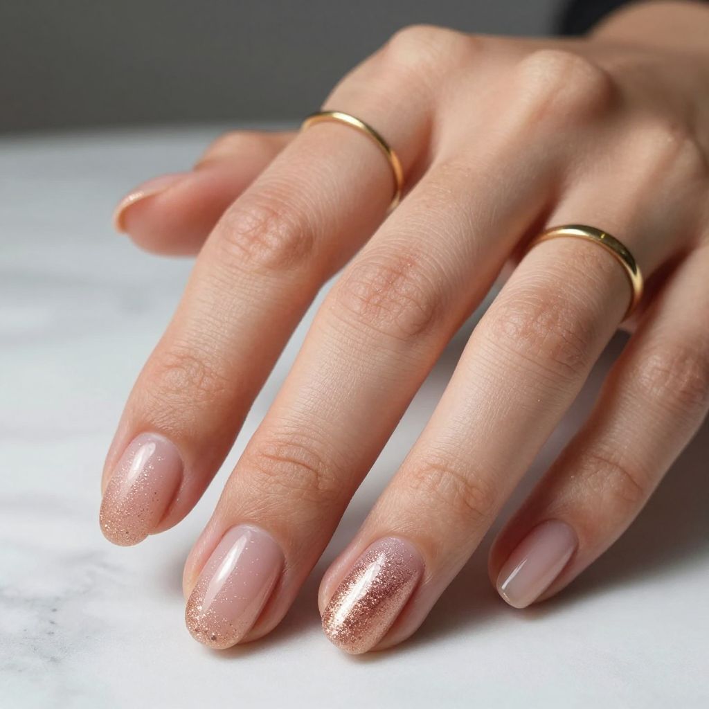 Subtle Glitter Ombre