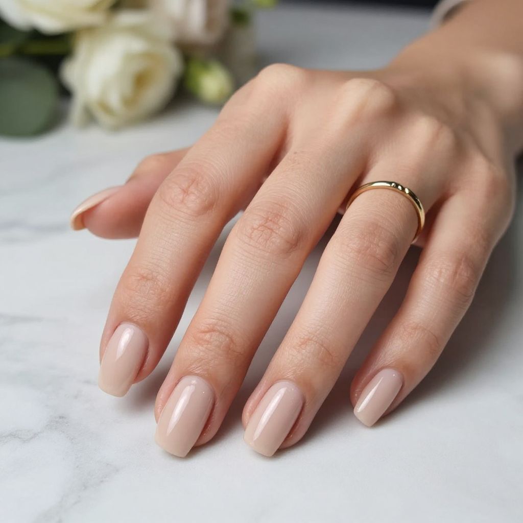 Short Nail Designs Simple nail idea 1