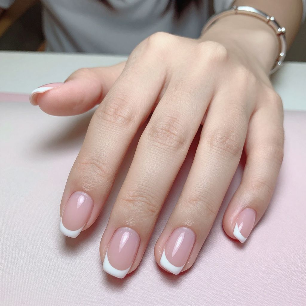 Short Nail Designs Simple nail idea 2