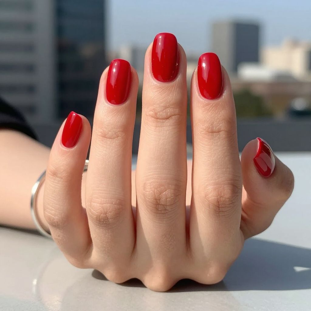 Short Nail Designs Simple nail idea 6
