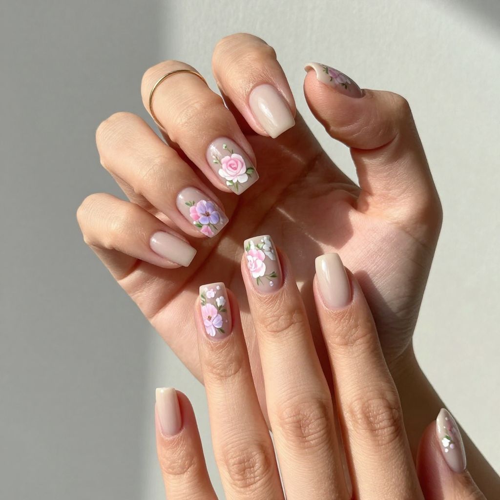 Short simple nail designs 4