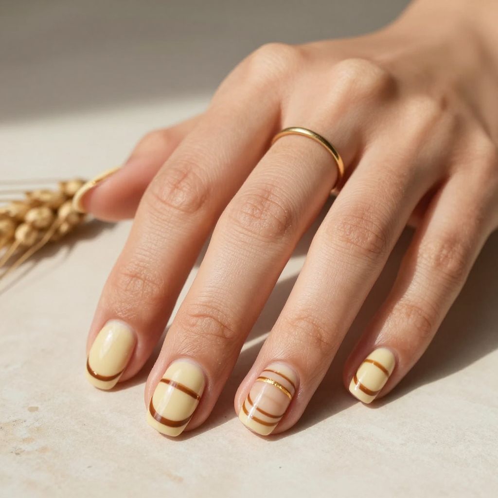 Short simple nail designs 9